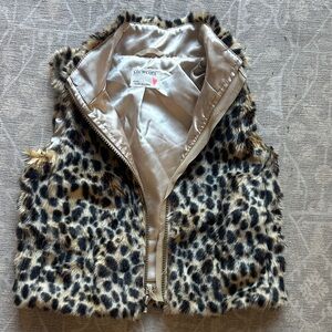 Cheetah Print Kids Vest